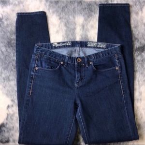Madewell Skinny Skinny Blue Jeans 28